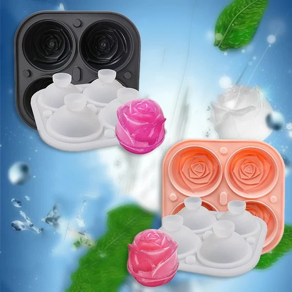 🍃Spring Sale 50% OFF-Gwo Rose Ice Cube Mould🧊🍹