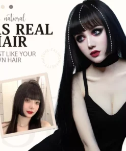 PRINCESS-CUT FOREHEAD BANGS HAIR CLIP