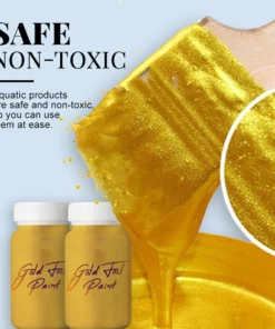 WATER-BASED GLITTER BRONZING PAINT