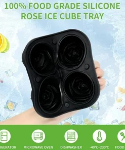 🍃Spring Sale 50% OFF-Large Rose Ice Cube Mould🧊🍹