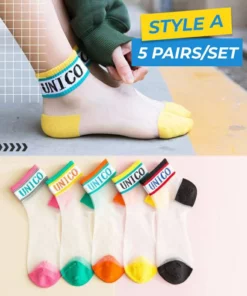 FASHION COOL CRYSTAL SILK SOCKS