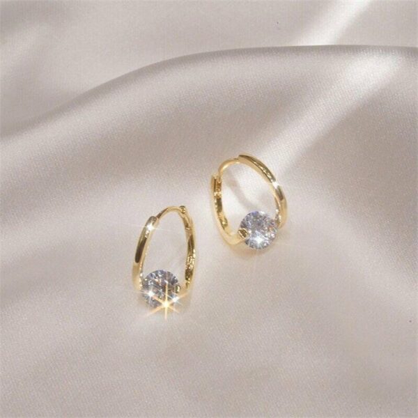 LAST DAY 49% OFF - Diamond Round Stud Earrings🎁The Best Gifts For Your Loved Ones💕