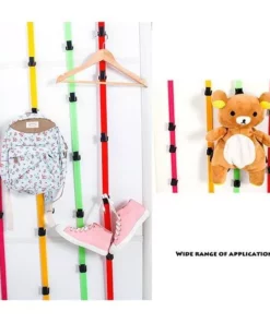 ADJUSTABLE NAIL-FREE MULTI-PURPOSE HOOK