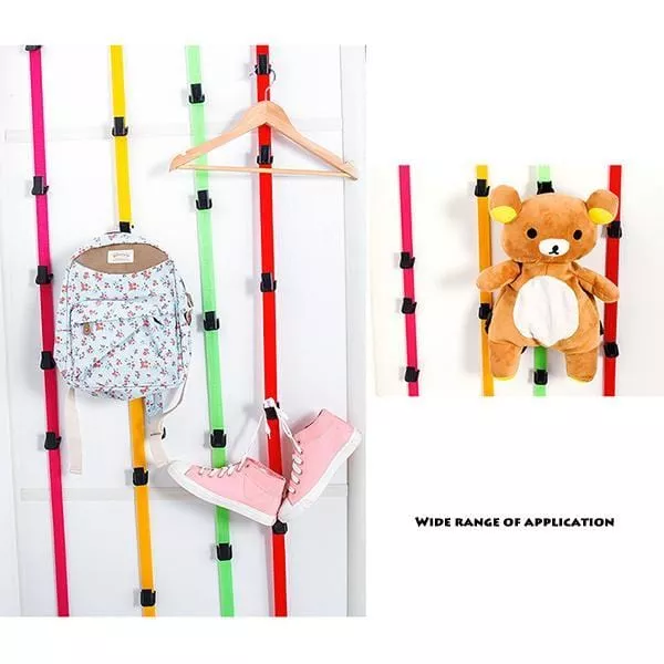 ADJUSTABLE NAIL-FREE MULTI-PURPOSE HOOK