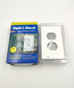（50% 折扣）帶夜燈的插座牆板 - 無電池或電線