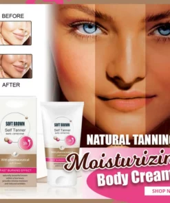 NATURAL TANNING MOISTURIZING BODY CREAM
