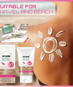 NATURAL TANNING MOISTURIZING BODY CREAM