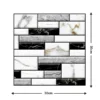 🎉Spring Cleaning Big Sale 46% Off- - 3D Peel and Stick Wall Tiles(30cmx30cm)