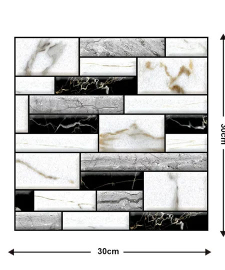 🎉Spring Cleaning Big Sale 46% Off- - 3D Peel and Stick Wall Tiles(30cmx30cm)