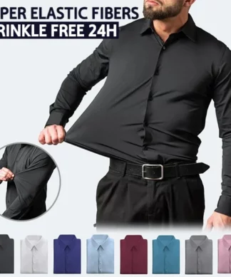 🔥Ụbọchị Ikpeazụ 50% Gbanyụọ🔥-Stretch Anti-wrinkle Shirt