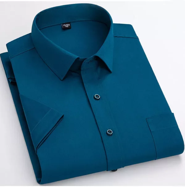 BAMBOO FIBER STRETCH CREASE-RESISTANT SHIRT