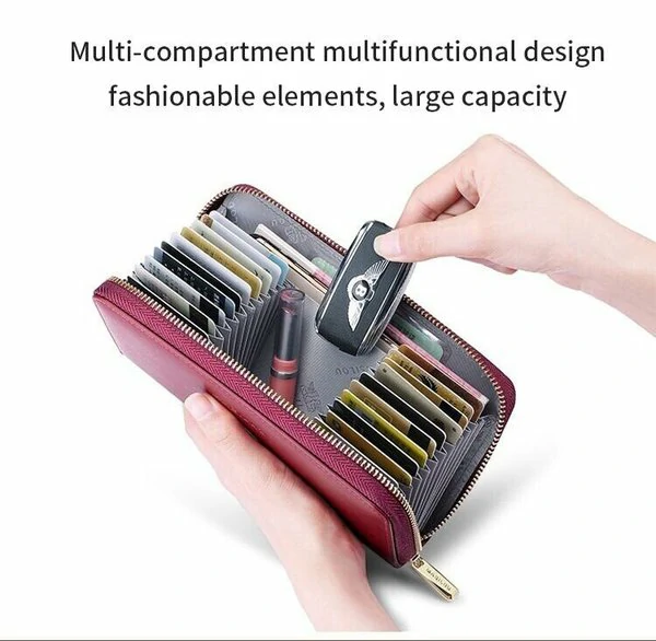 🔥49%OFF SALE ENDING SOON🔥Unisex Anti-Credit Card Fraud Multi-compartment Wallet
