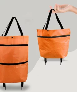 💕Multi-purpose Folding Shopping Bag With Wheels