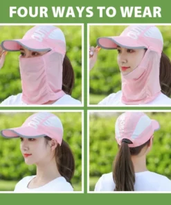 Outdoor Folding Veil Sun Hat