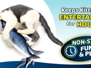 Flippity Floppy Fish Cat Toy