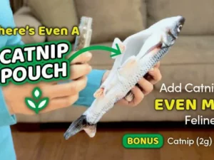Flippity Floppy Fish Cat Toy