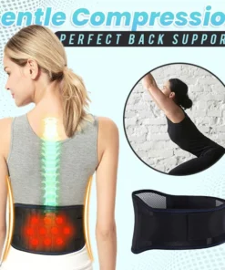 Therapy-Mag™ Ergonomic Self-Heating Back Brace