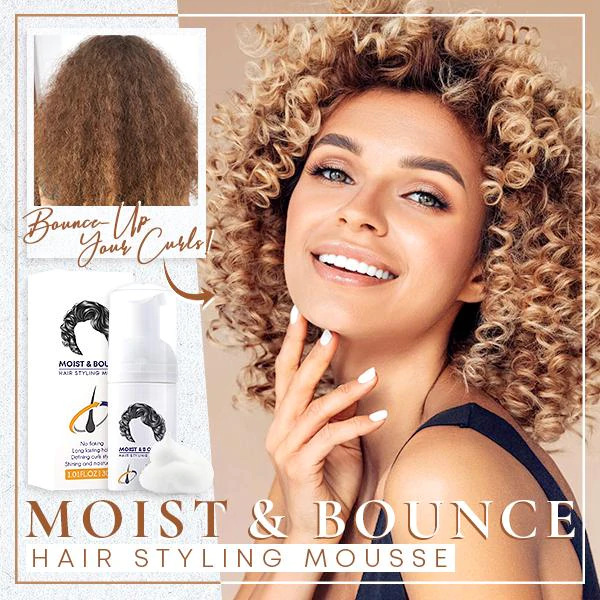 Moist & Bounce™ Hair Styling Mousse