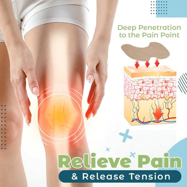 KneeAid™ Pain Relief Moxibustion Patch