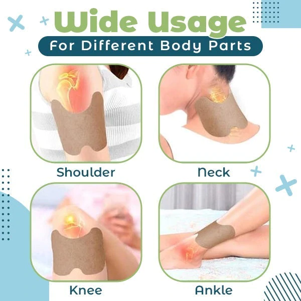 KneeAid™ Pain Relief Moxibustion Patch