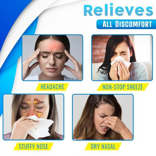 Tiras nasais anti-ronco e congestão nasal Breathfy™