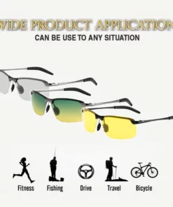 SunRay™ Outdoor Photochromic Polarized Glasses