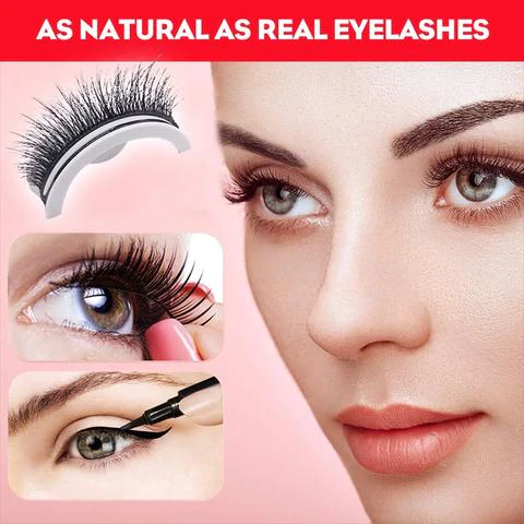✨50% OFF TODAY✨Reusable Self-Adhesive Eyelashes