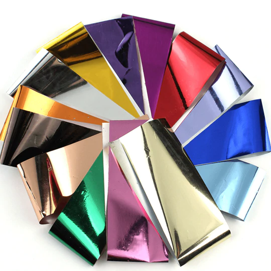 Holographic Nail Art Transfer Foil Set