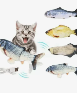 Flippity Floppy Fish Cat Toy