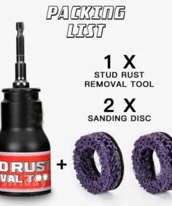 🔥40% OFF LAST DAY PROMOTION🔥Stud Rust Removal Tool Made Of Military Grade ABS