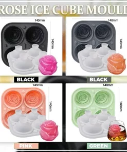 🍃 Iibka Guga 50% Off-Large Rose Ice Cube Mold🧊🍹