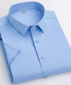 BAMBOO FIBER STRETCH CREASE-RESISTANT SHIRT