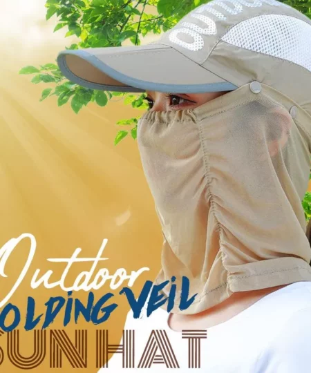 Outdoor Folding Veil Sun Hat