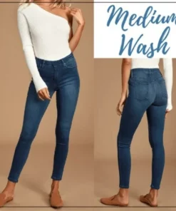 🔥Viime päivän tarjous 49 %:n alennus🔥-Plus Size Toning Jeans Leggingsit