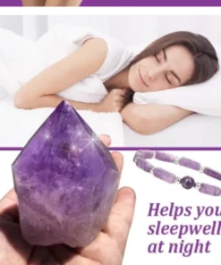 Stylish Pure Amethyst SlimmingBracelet