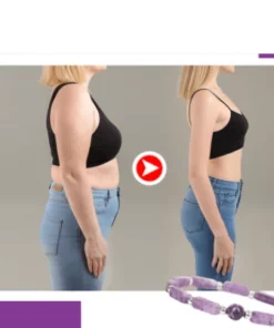 Stylish Pure Amethyst SlimmingBracelet