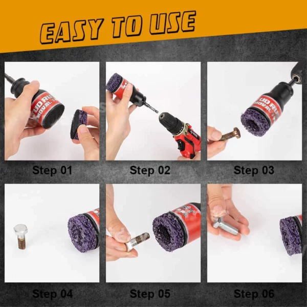 🔥40% OFF LAST DAY PROMOTION🔥Stud Rust Removal Tool Made Of Military Grade ABS