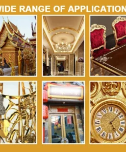 WATER-BASED GLITTER BRONZING PAINT