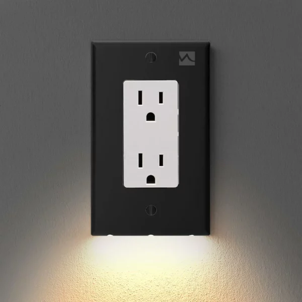 (50% OFF) Outlet Wall Plate With Night Lights - No Batteries Or Wires