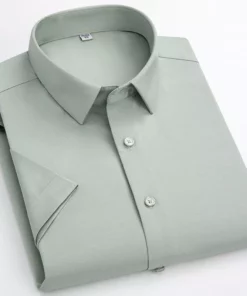 BAMBOO FIBER STRETCH CREASE-RESISTANT SHIRT