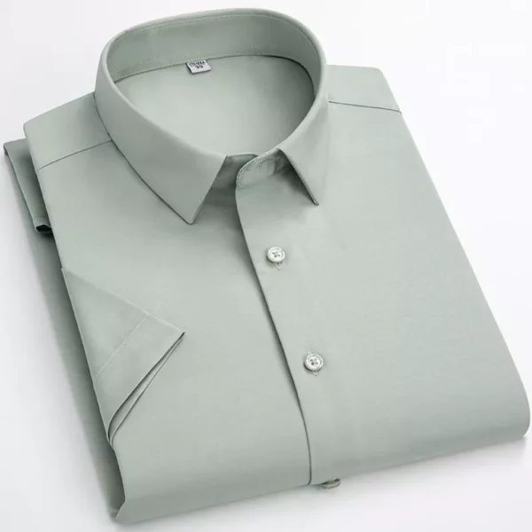 BAMBOO FIBER STRETCH CREASE-RESISTANT SHIRT