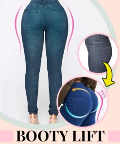 🔥Khothatso ea Letsatsi la ho Qetela 49% OFF🔥-Plus Size Toning Jeans Leggings