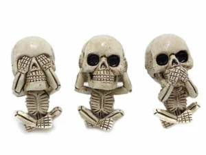 Evil Skull Trio Statue (Set of 3pcs)