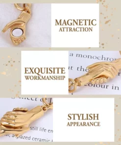 HANDSHAKE MAGNETIC ATTRACTION BRACELET