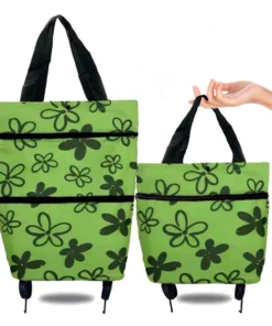 💕Multi-purpose Folding Shopping Bag na May Mga Gulong