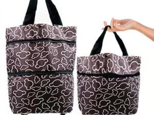 💕Multi-purpose Folding Shopping Bag With Wheels