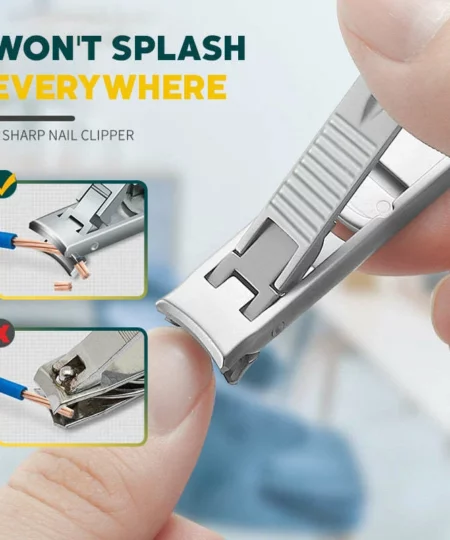 FOLDABLE DOUBLE-ENDED NAIL CLIPPER TOOL