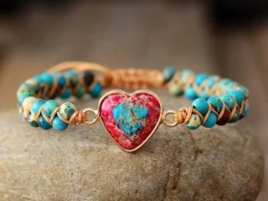 50% OFF🎁❤️- Passionate Heart Jasper Bracelet🎁The best gift for loved ones💕