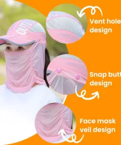 Outdoor Folding Veil Sun Hat