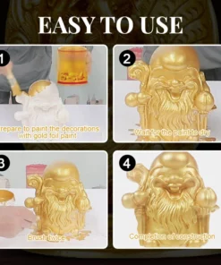 WATER-BASED GLITTER BRONZING PAINT